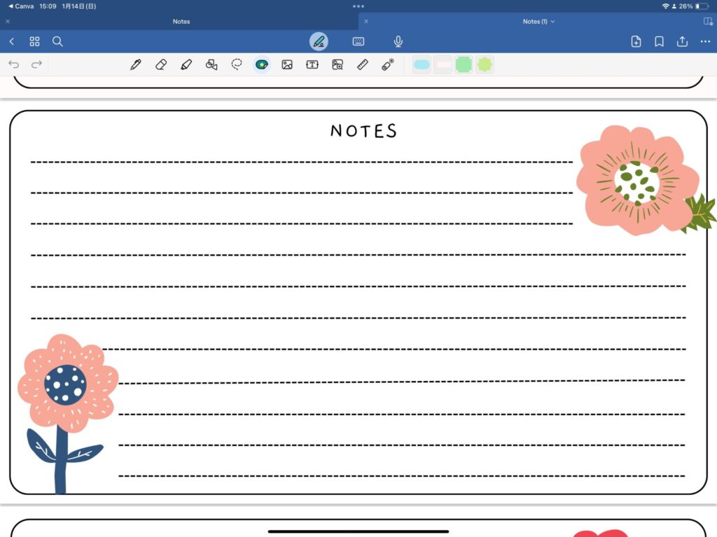 Goodnotes Free Templates